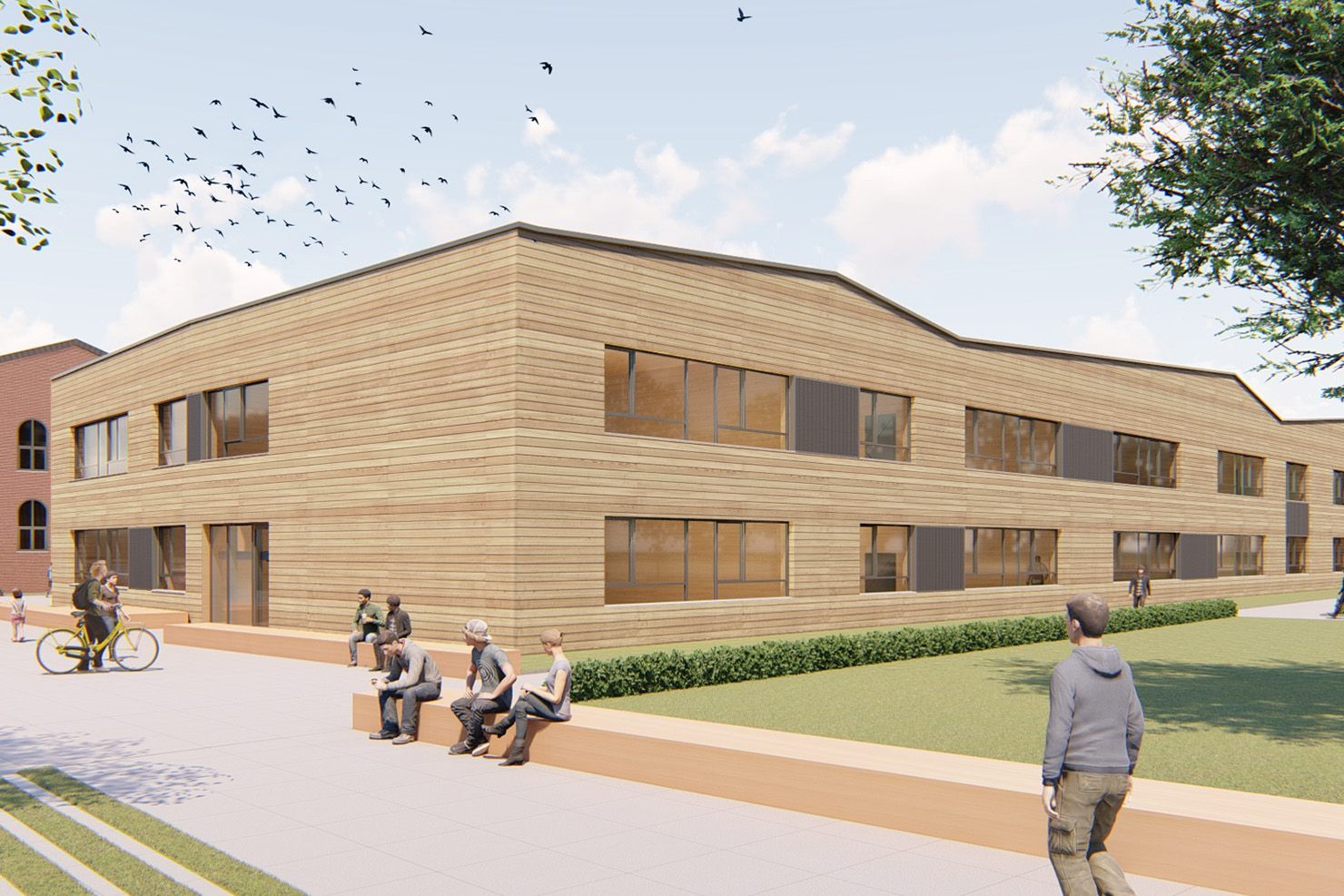 WOCON Referenz Gewerbeneubau Wittenburg